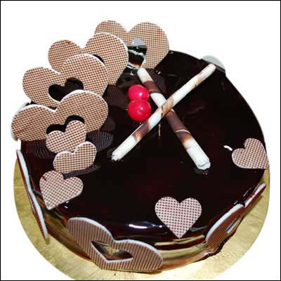 "Chocolate Delite Cake - 1kg (Brand: Cake Exotica) - Click here to View more details about this Product